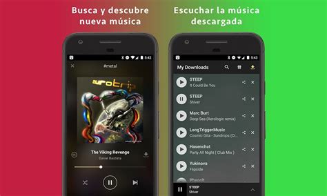 5 mejores aplicaciones para descargar música gratis en Android