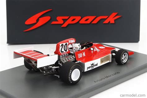 SPARK MODEL S4041 Escala 1 43 ISO RIVOLTA F1 FW N 20 ITALY GP 1974 A