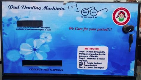 Semi Automatic Sanitary Pad Vending Machine At Rs 4500 In New Delhi