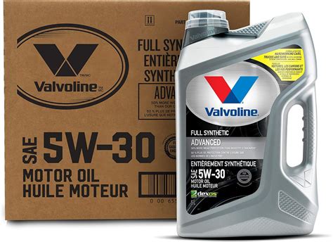 Valvoline Advanced Full Synthetic W Motor Oil L Amazon Ca Automotive