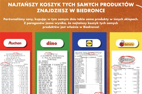 Biedronka Idzie O Krok Dalej Co Na To Auchan Dino I Lidl