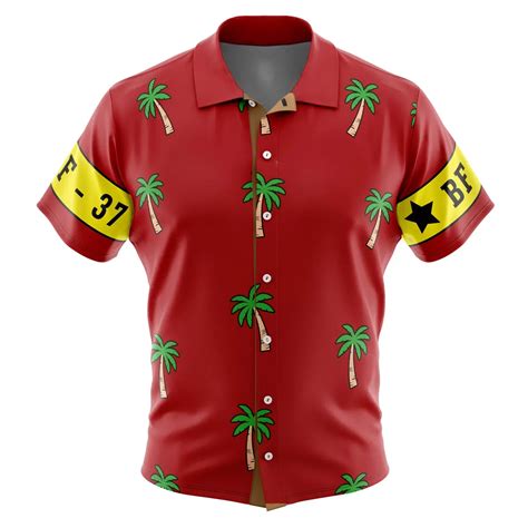 Frankys Shirt One Piece Button Up Hawaiian Shirt Onepiecefans Store