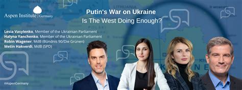 Panel Discussion Putins War On Ukraine Is The West Doing Enough