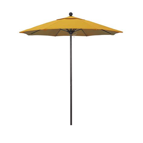 California Umbrella Venture Market Olefin Patio Umbrella, Multiple ...