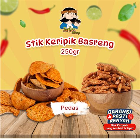 Spicy Basreng Spicy Chips 250gr Snacks Shopee Philippines