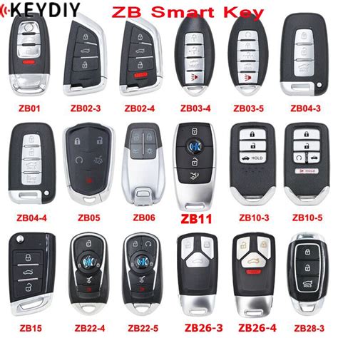 1pc 5pcs Keydiy Original Kd Smart Key Universal Multi Functional Zb