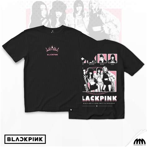 Blackpink Shirt Mugmania Born Pink T Shirt Unisex Shopee