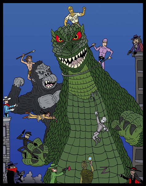 Godzilla Versus By Lordwormm On Deviantart