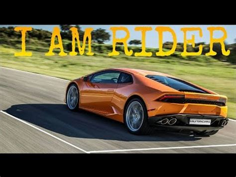 I AM A RIDER SONG - YouTube