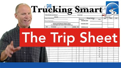 Trip Sheet For Truck Driver Professionally Designed Templates