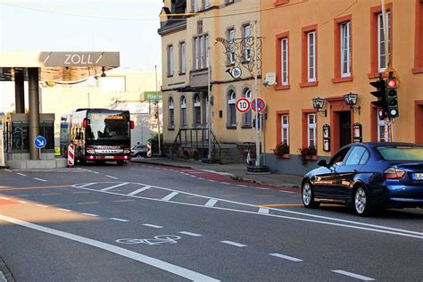 Baustelle An Der Grenzacher Zollanlage Sorgt F R Stau F R Grenzg Nger