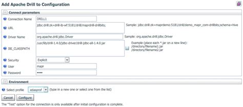 Using Information Builders’ WebFOCUS with Apache Drill - Apache Drill