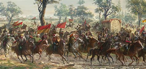 Conquest Of Constantinople By The Turks Panorama On Behance