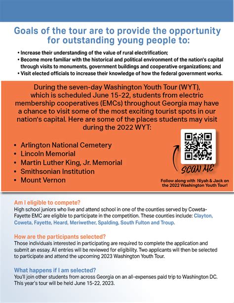 CALLING ALL HIGH SCHOOL JUNIORS! Apply now for the 2023 Washington ...