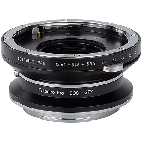 Fotodiox Pro Lens Mount Adapter Kit For Contax C Eos Gfx Pro