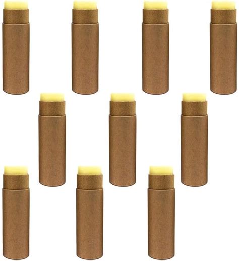 Healthcom Pcs Oz Cardboard Lip Balm Tubes Kraft Paper Lipstick Tube