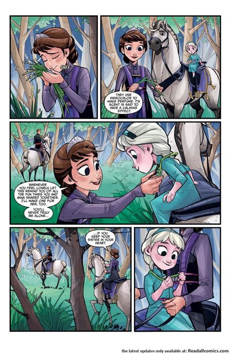 Frozen 2 Comic Strip Disney Princess Movies