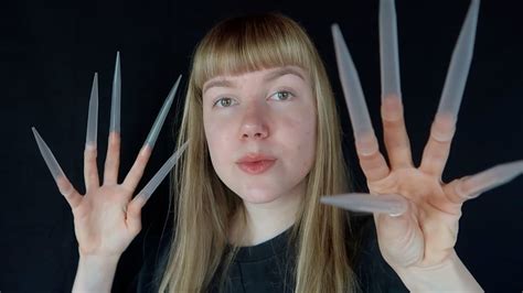 Asmr Plucking Your Negative Energy W Extreme Long Nails Youtube