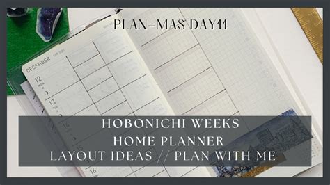 Hobonichi Weeks Plan With Me LAYOUT IDEAS Moving To Our New Home