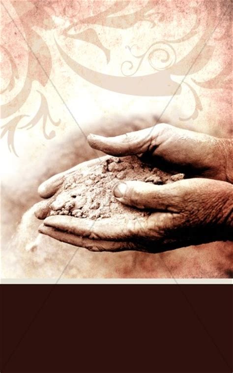 Ash Wednesday Church Bulletin Cover | Clover Media
