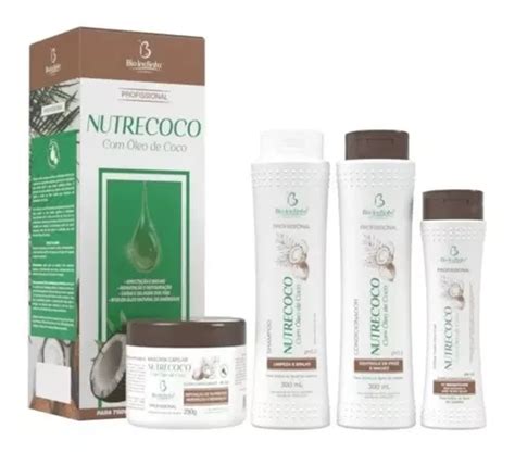 Kit Shampoo De Coco Nutrecoco Hidratação Restauração Creme MercadoLivre