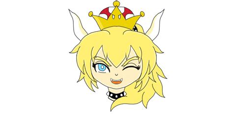 Chibi Princess Bowsette By Supadasshu On Deviantart