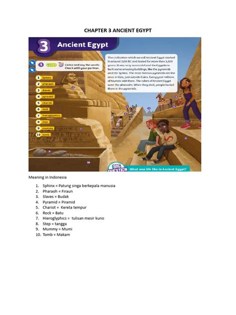 Chapter 3 Ancient Egypt Grade 6 Pdf