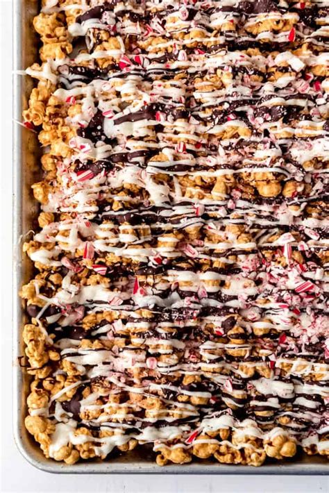 Peppermint Bark Caramel Corn House Of Nash Eats