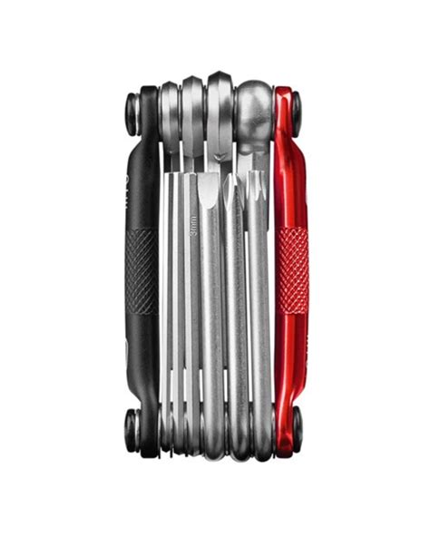 Crankbrothers Multi Tool 10 Black Red The Cycling Fix