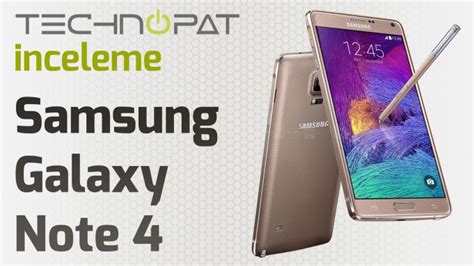 Samsung Galaxy Note Ncelemesi Technopat