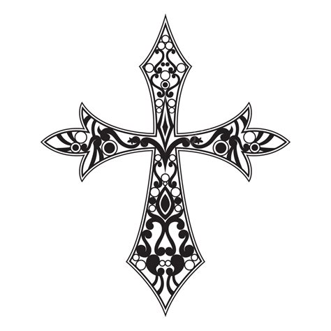 Jesus Catholic Cross Vector Png Images Catholic Cross With Holy Design