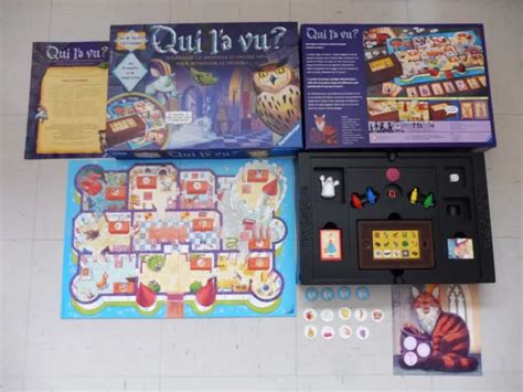 JEU DE SOCIÉTÉ électronique complet QUI L A VU Ravensburger 2009