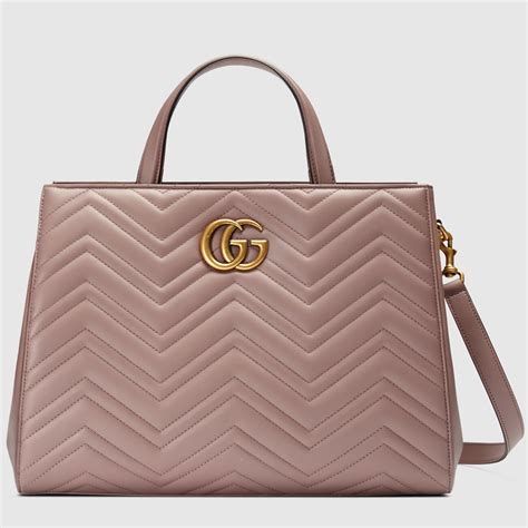 Gg Marmont Matelassé Top Handle Bag Gucci Women S Totes 443505dtd1t5729