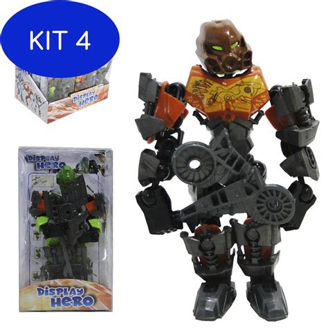 Kit Robo Hero Monta E Desmonta Acessorio Sortidos Na Submarino