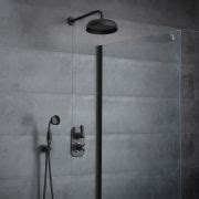 Milano Elizabeth Traditional Twin Exposed Thermostatic Shower Valve