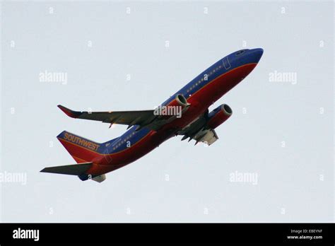 Southwest Airlines 737 Jet Airplane Take-off Stock Photo - Alamy