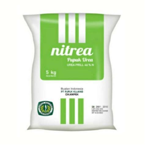 Jual Pupuk Tanaman Urea Nitrea 5 Kg Repack Kujang Non Subsidi Pupuk