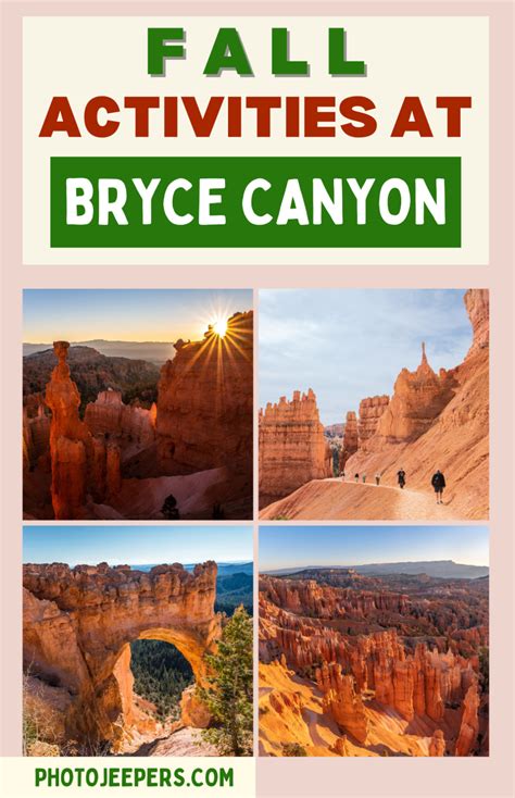 Bryce Canyon National Park Fall Activities Photojeepers