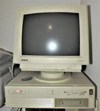 Troc Echange Ordinateur Vintage COMPAQ PROLINEA 4 33S Sur France Troc