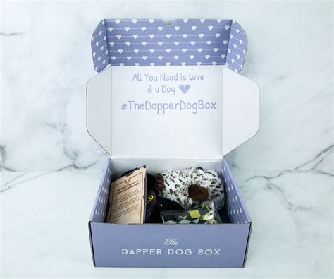 The Dapper Dog Box October 2019 Subscription Box Review + Coupon ...