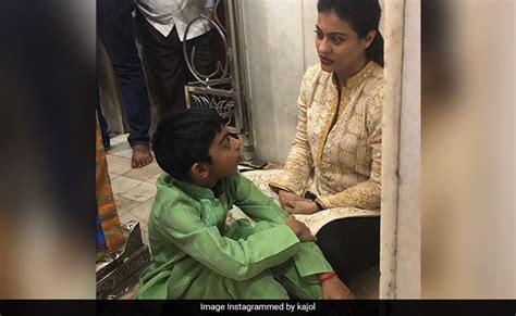 Kajol 'Explaining God' To Son Yug Is A Priceless Moment Not To Be Missed