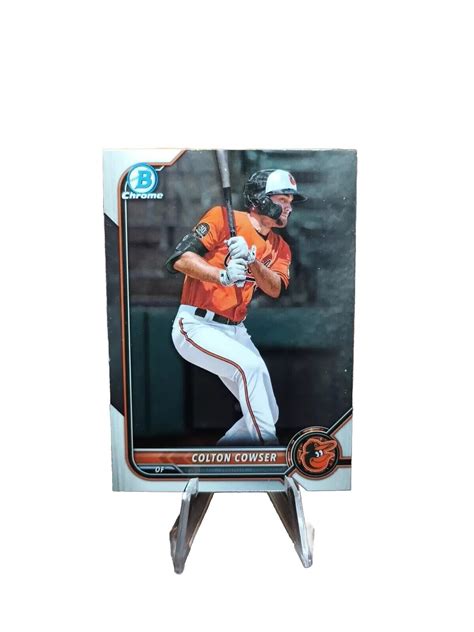 Colton Cowser Bowman Chrome Prospects Bcp Rc Baltimore