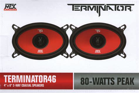 User Manual MTX Audio Terminator 46 English 3 Pages