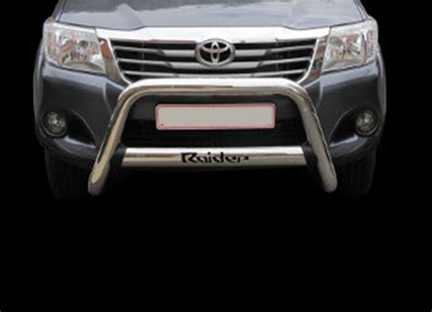 Toyota Hilux Nudge Bar With Oval Cross Member T