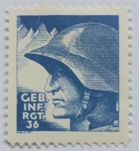 Soldatenmarke 2 WK Gebirgs Infanterie Regiment 36 Wi 319 Kaufen Auf