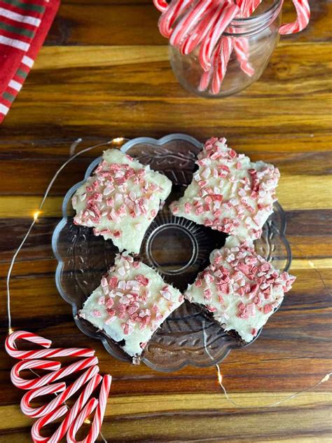 Easy Candy Cane Brownies Peppermint Brownies Seasoned Sprinkles