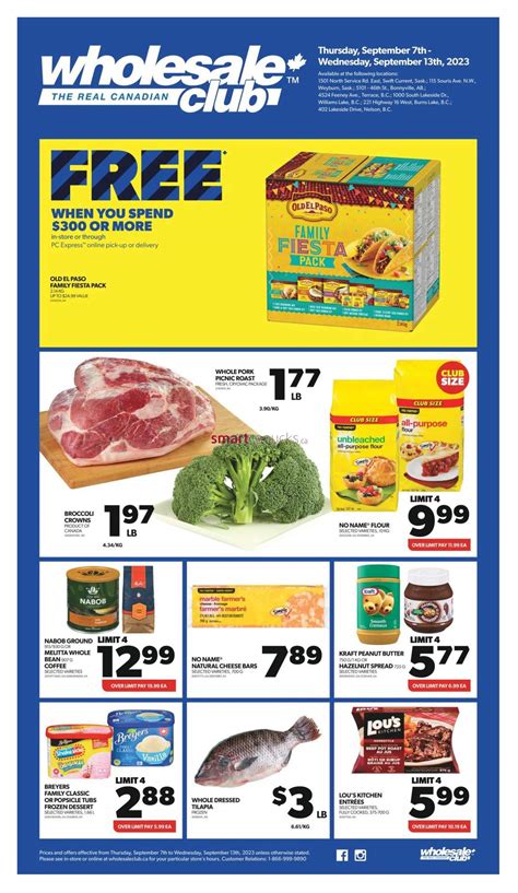 Real Canadian Wholesale Club Flyer September 7 To 13