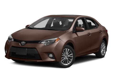 Used 2015 Toyota Corolla Sedan 4d Le I4 Ratings Values Reviews And Awards