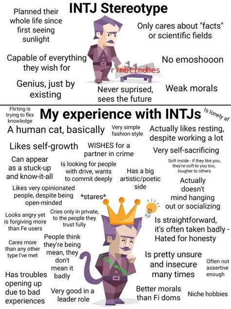 INTJ stereotype vs My experience - reposting to particular subs | Intj ...