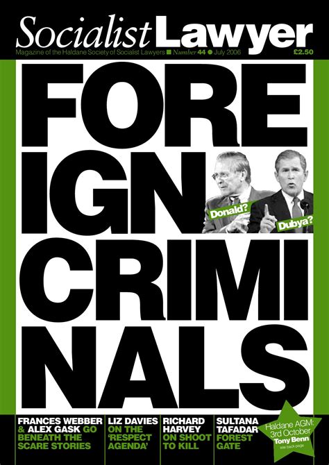 Socialist Lawyer 41-50 — Haldane Society of Socialist Lawyers